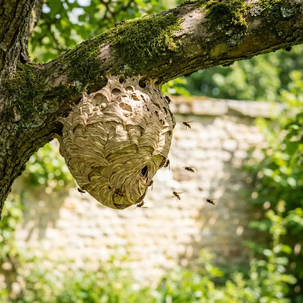 Comment réagir face à un nid de frelon chez vous ?