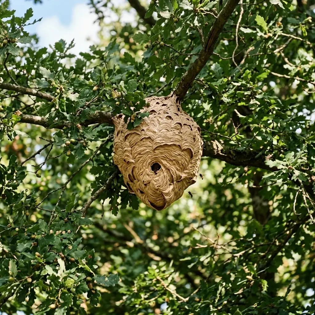 Nid de frelon Petite-Forêt (59494)