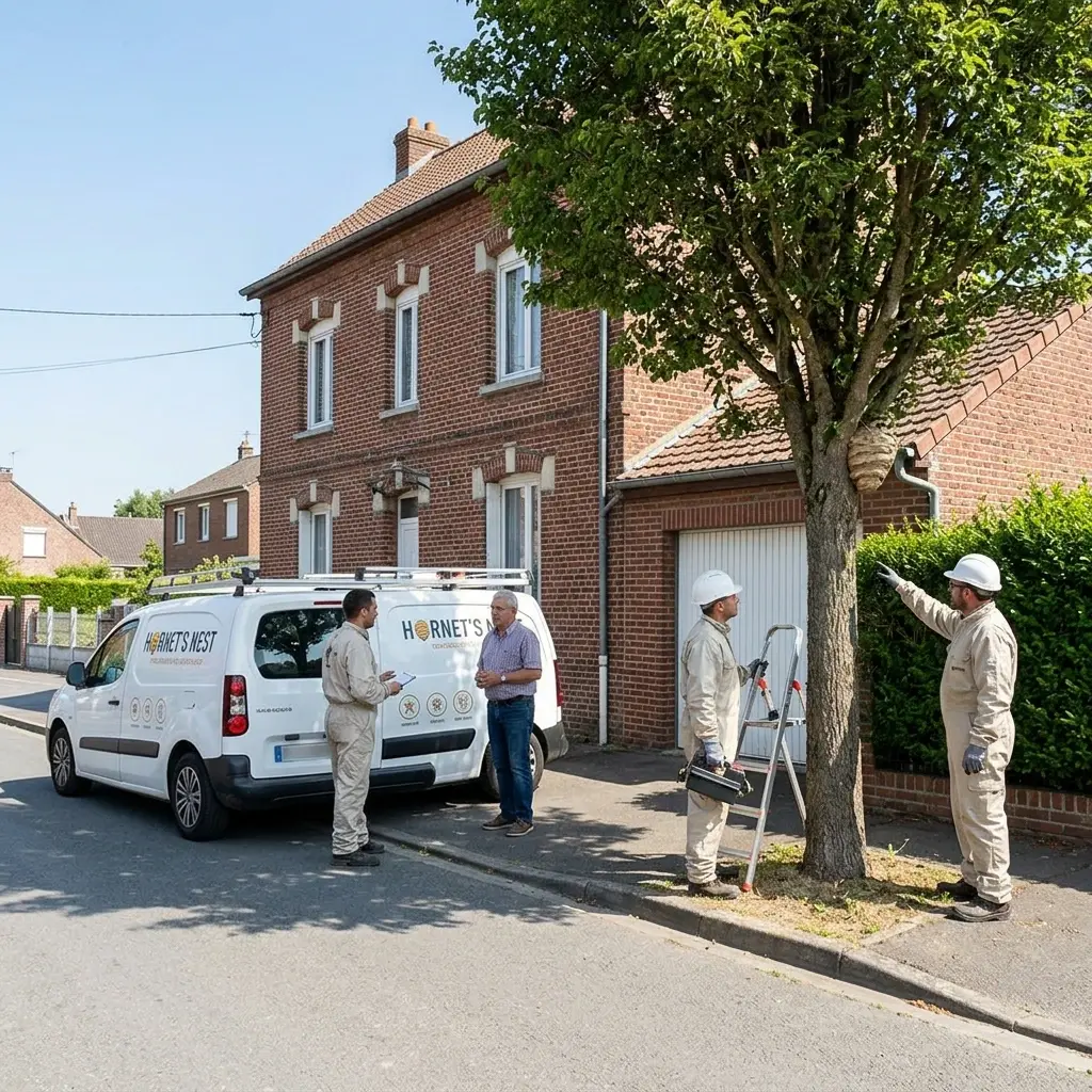 Pourquoi nous choisir à Neuville-Saint-Rémy pour le nid de frelon