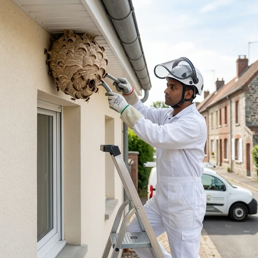 Pourquoi nous choisir à La Longueville pour le nid de frelon