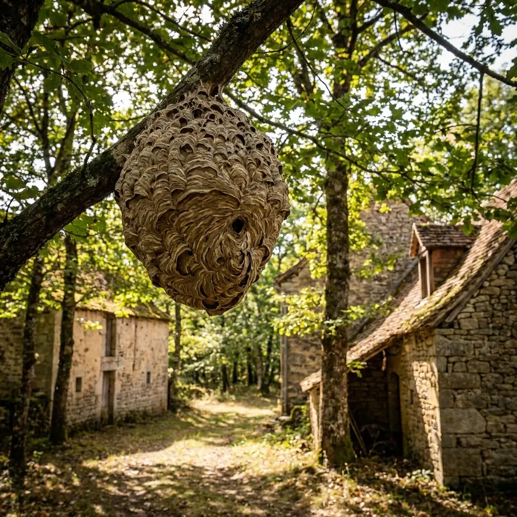 Notre méthode d’élimination du nid de frelon à Leval