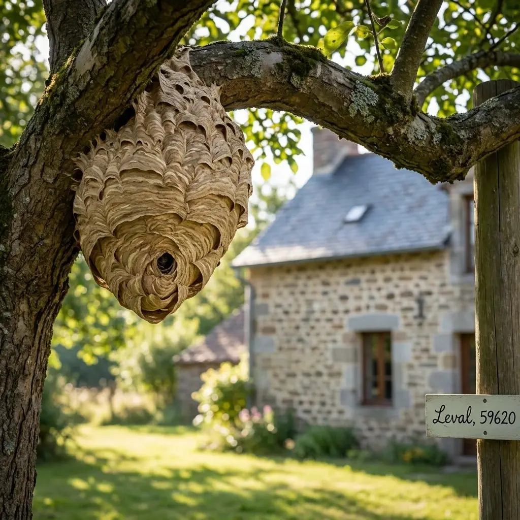 Pourquoi nous choisir à Leval pour le nid de frelon