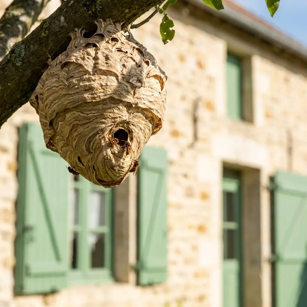 Pourquoi choisir nos services à Mérignies pour le nid de frelon