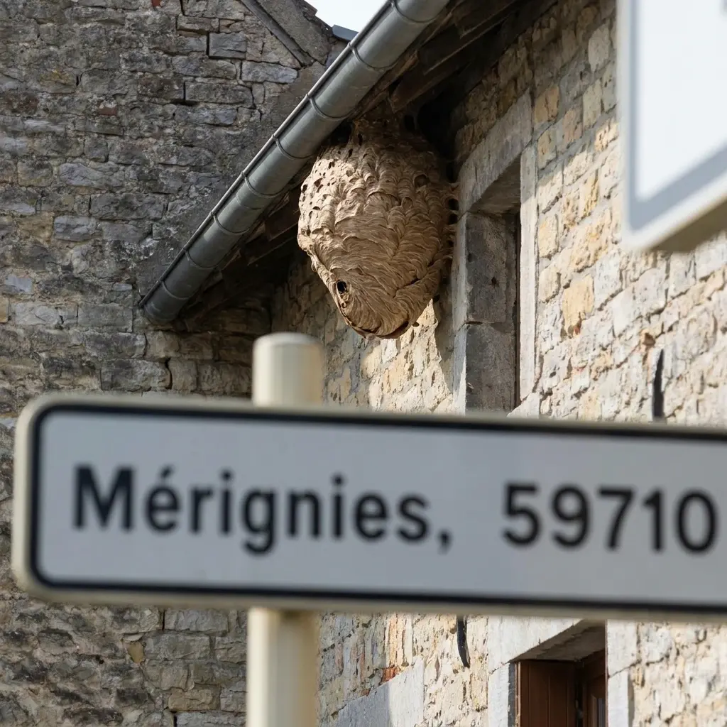 Restez serein face aux nids de frelon à Mérignies