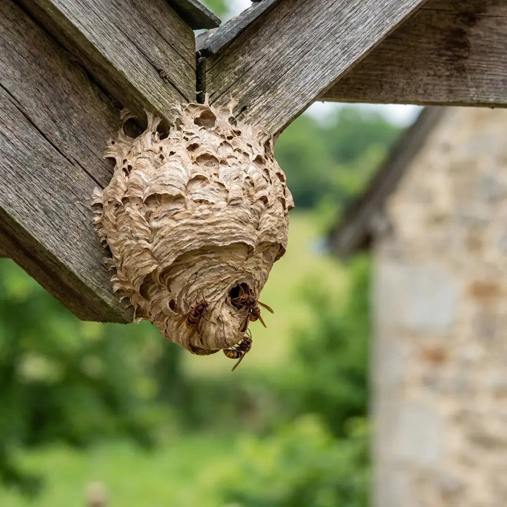 Notre méthode de retrait du nid de frelon