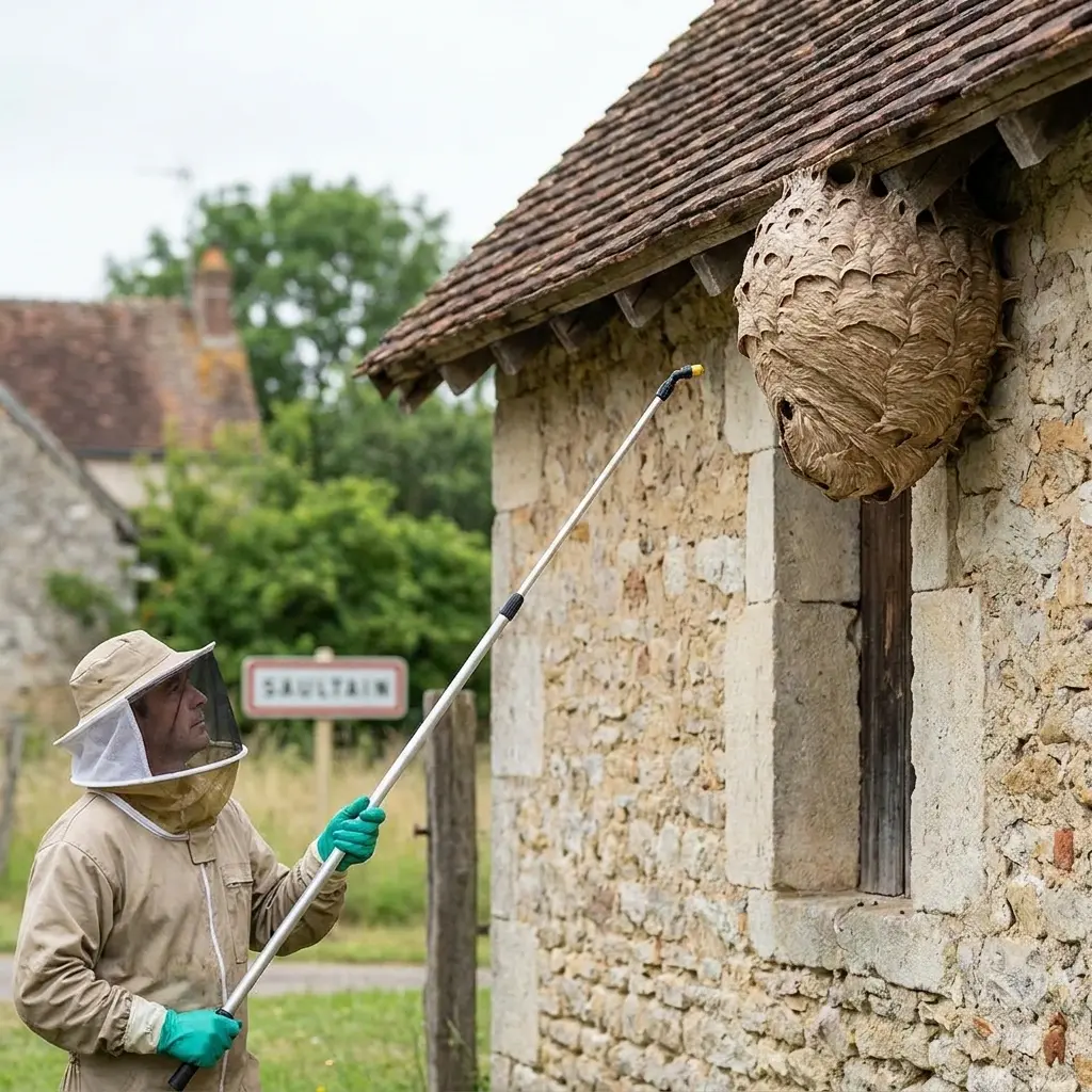 Notre méthode d’élimination du nid de frelon