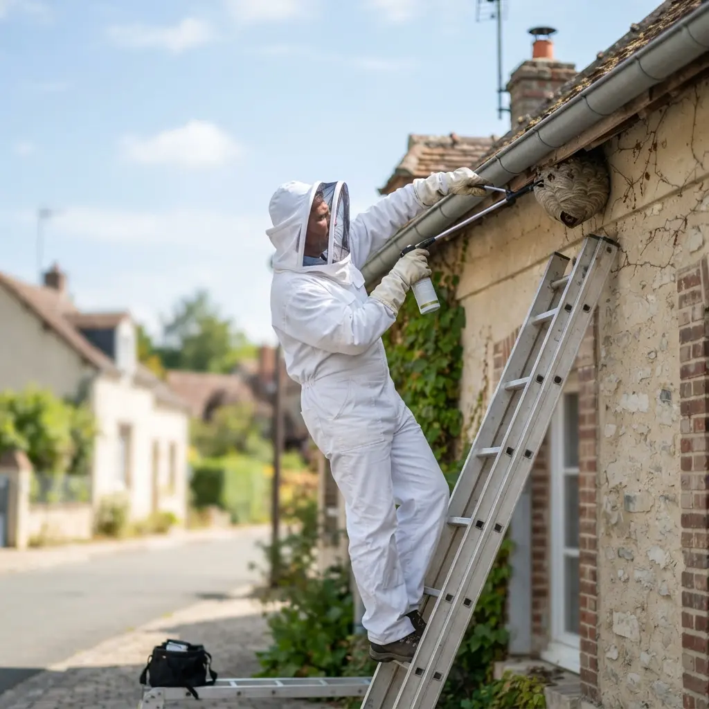 Nid de frelon Formerie (60220)