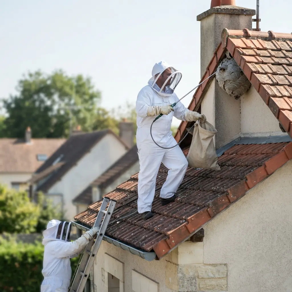 Pourquoi nous choisir à Monchy-Saint-Éloi pour le nid de frelon