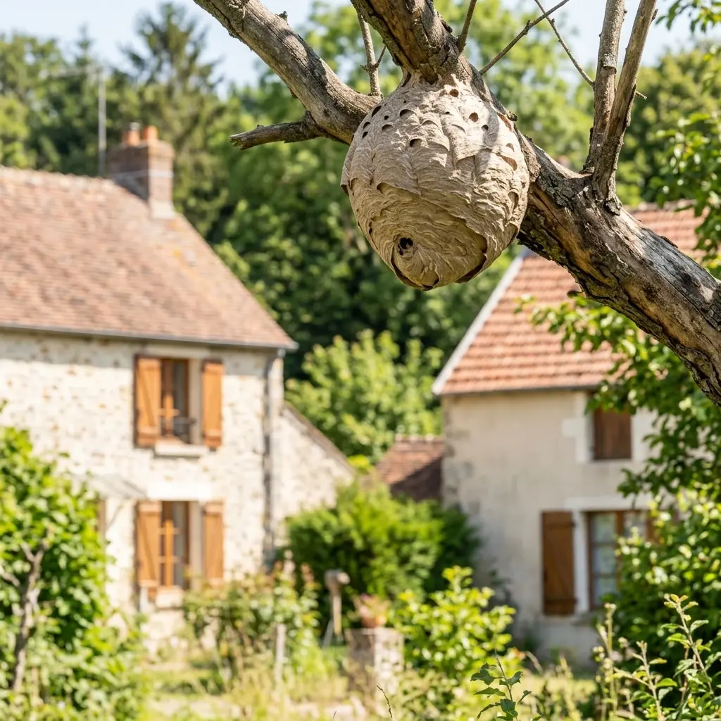 Comment réagir face à l'installation d'un nid de frelon ?