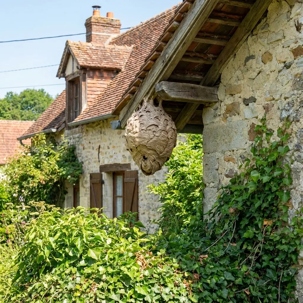 Nid de frelon Cuise-la-Motte (60350)