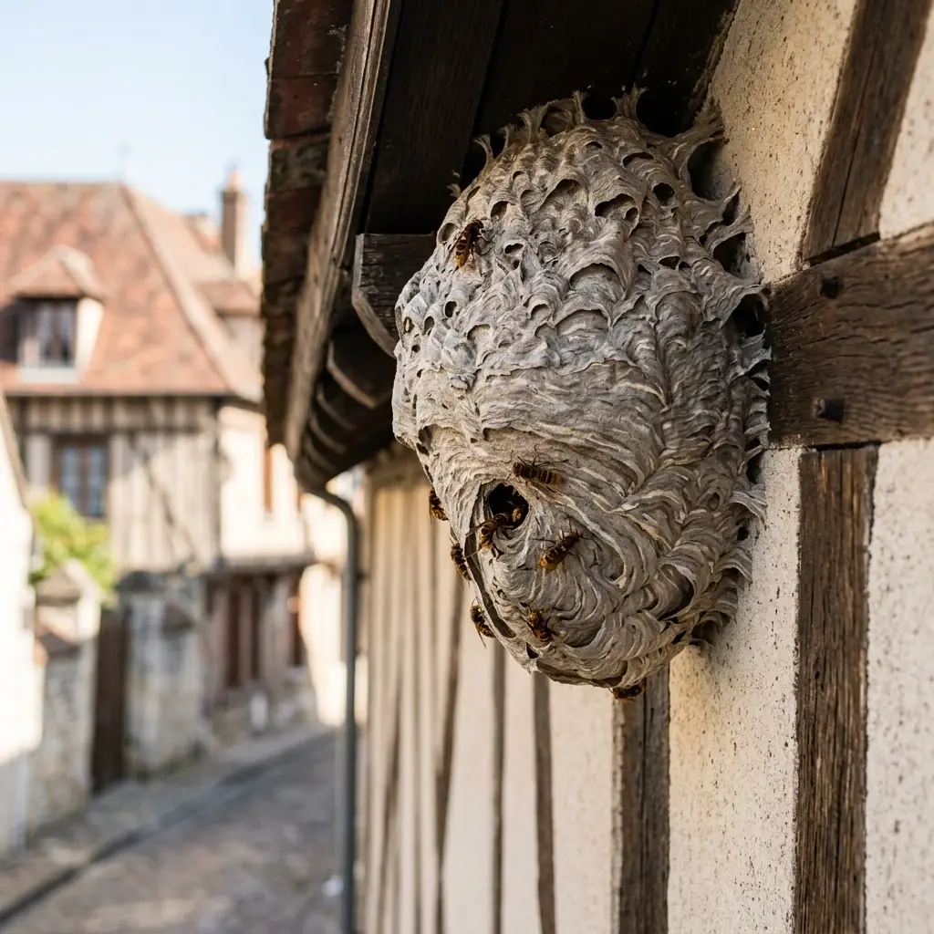 Notre méthode de destruction du nid de frelon
