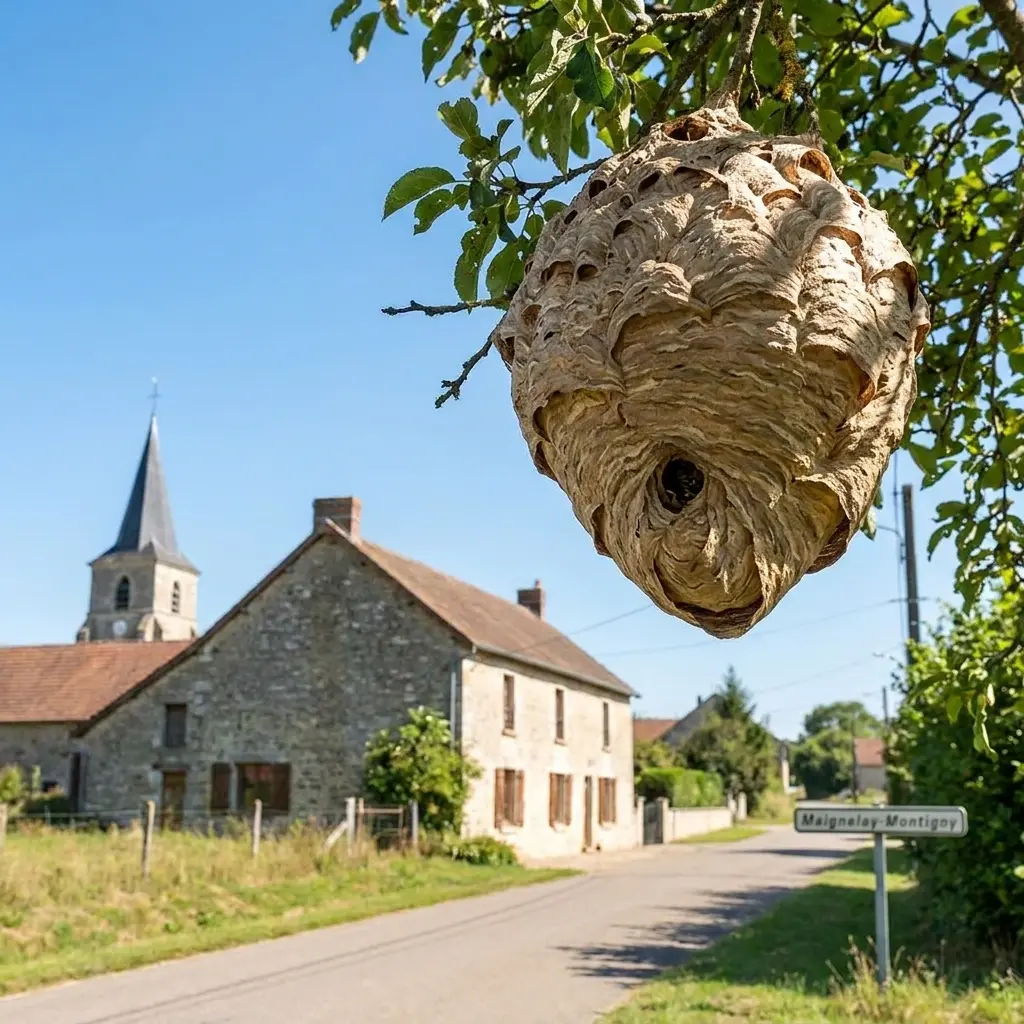 Notre méthode pour le traitement des nids de frelon