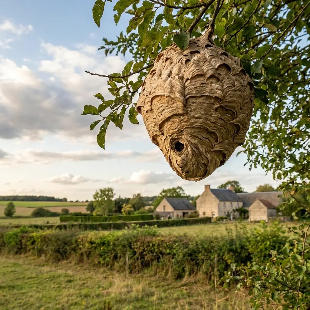 Nid de frelon Le Mesnil-en-Thelle (60530)