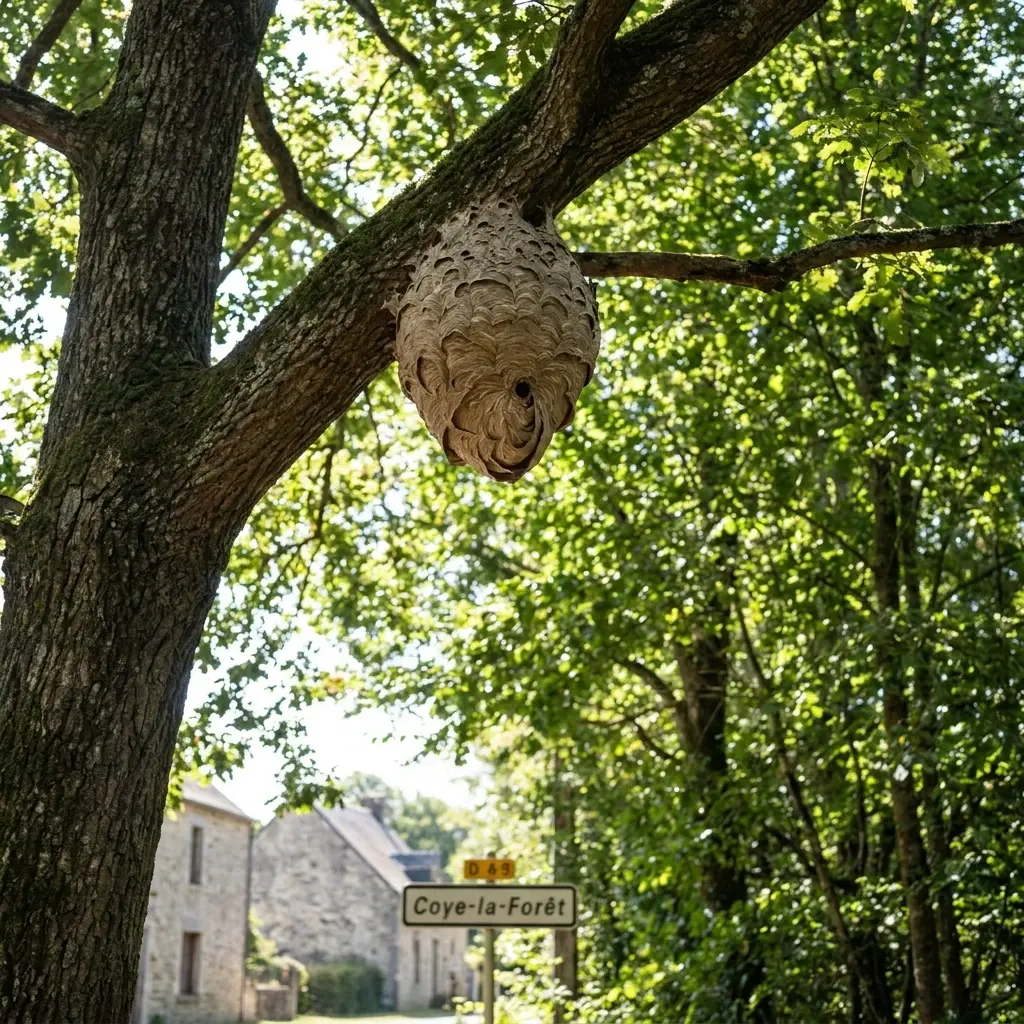 Pourquoi nous choisir à Coye-la-Forêt pour le nid de frelon