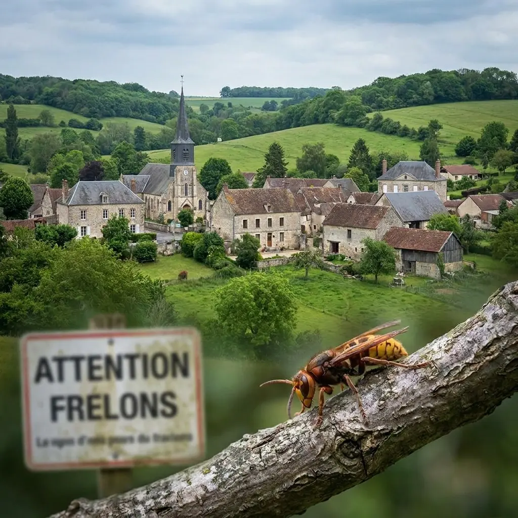 Restez serein, nous nous occupons du nid de frelon à Agnetz