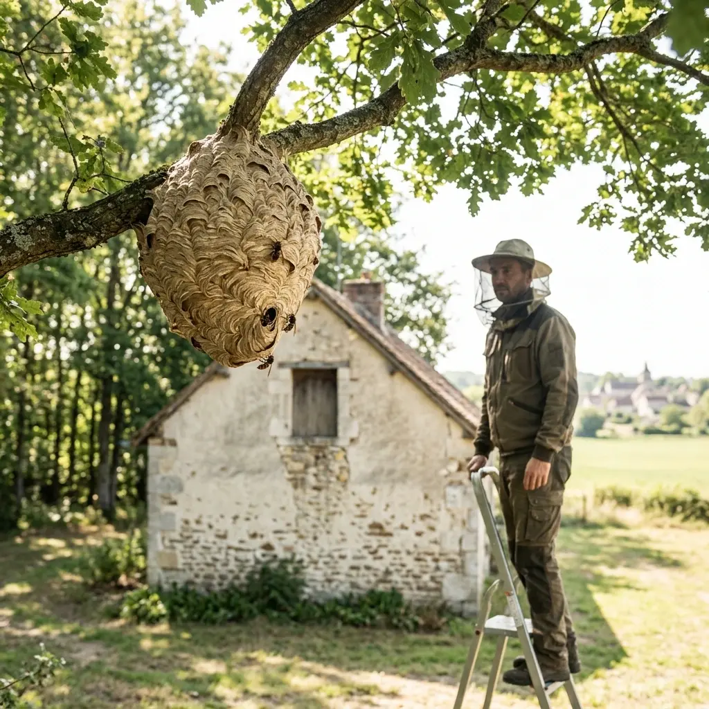 Pourquoi nous choisir à Clermont pour le traitement des nids de frelon