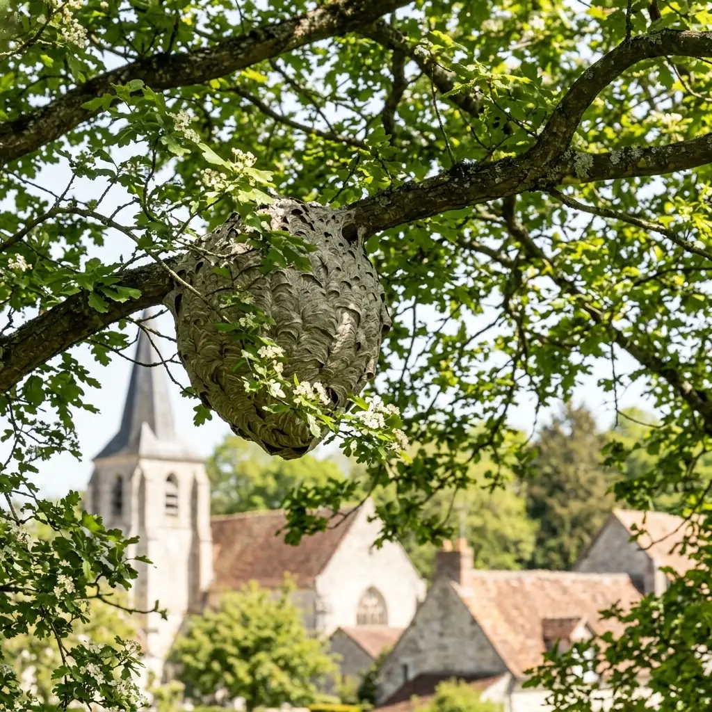 Pourquoi nous choisir à Choisy-au-Bac pour un nid de frelon