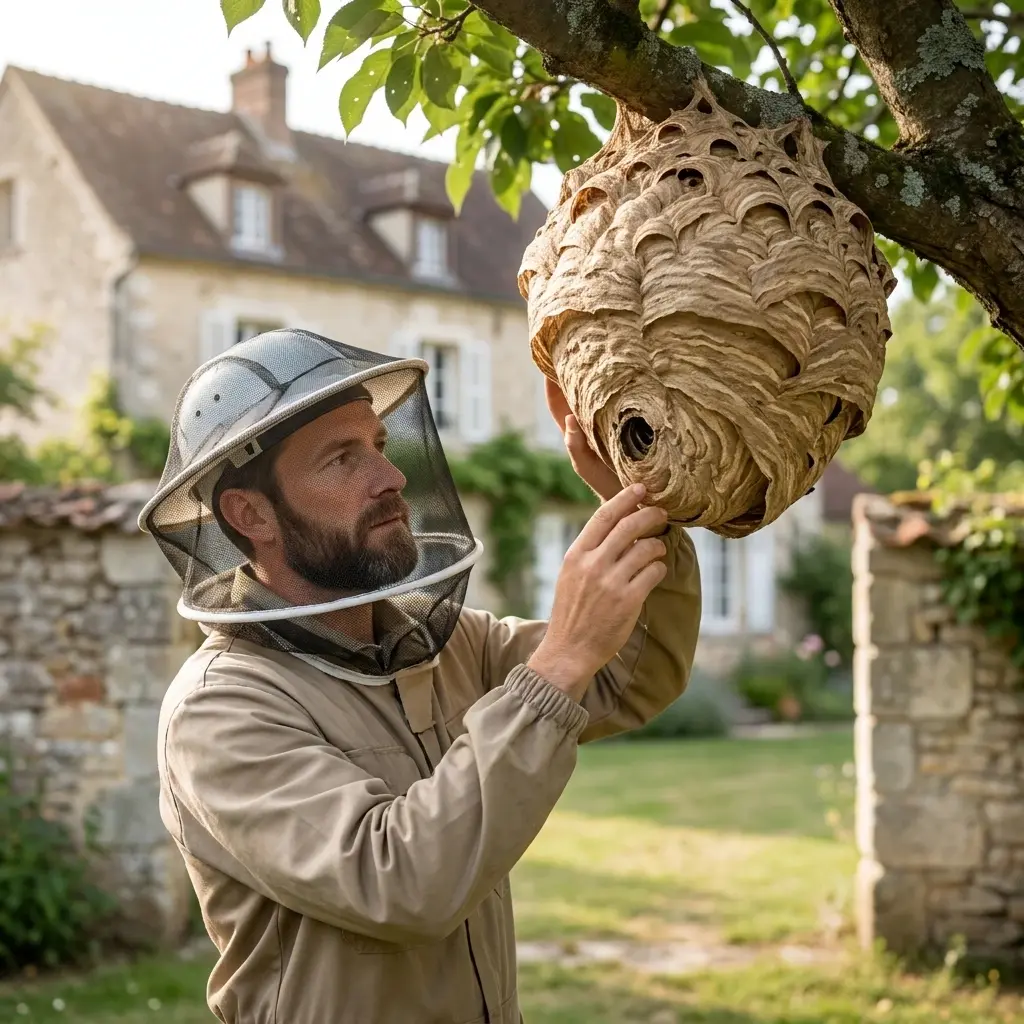 Notre méthode pour éliminer le nid de frelon