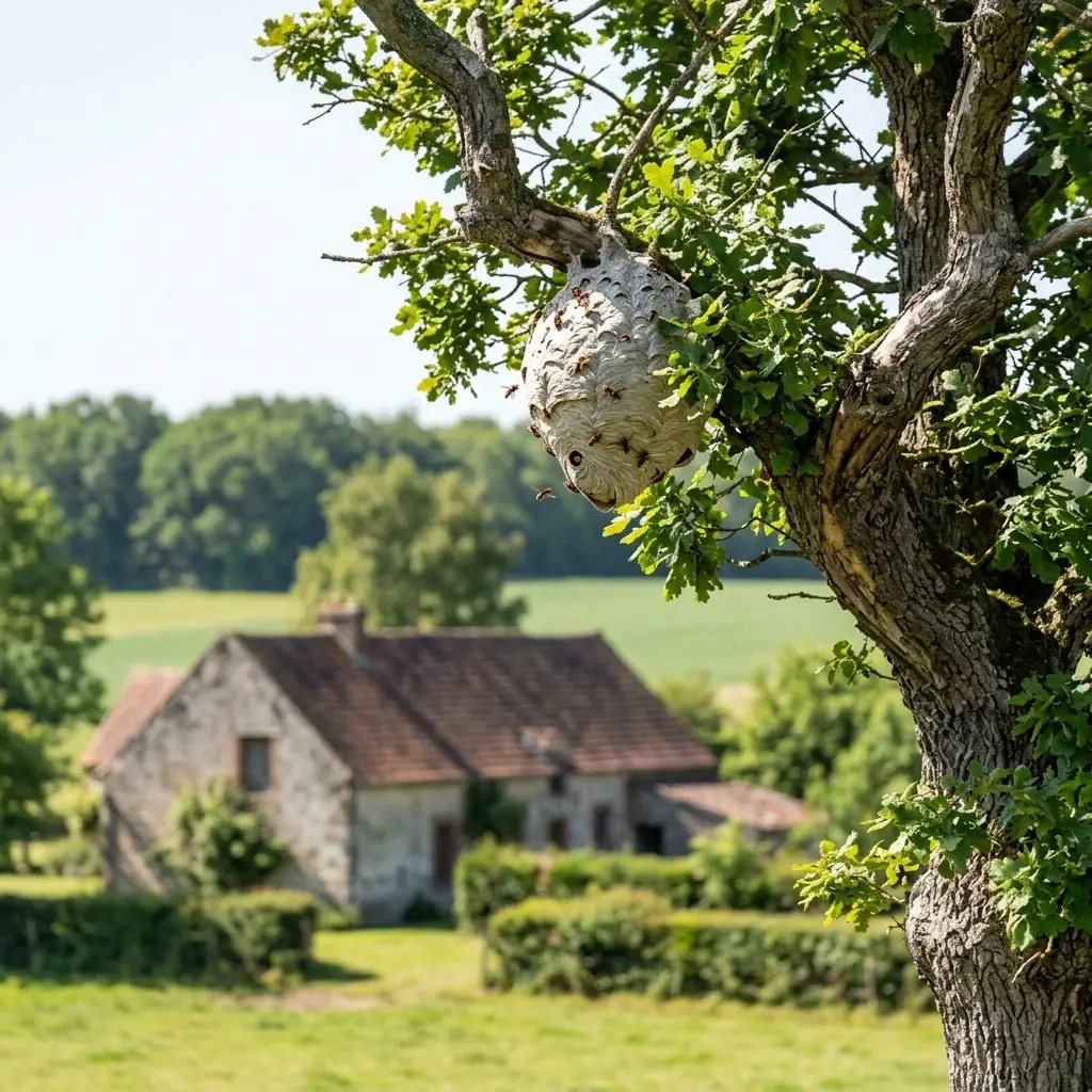 Comment réagir face à un nid de frelon à Racquinghem ?