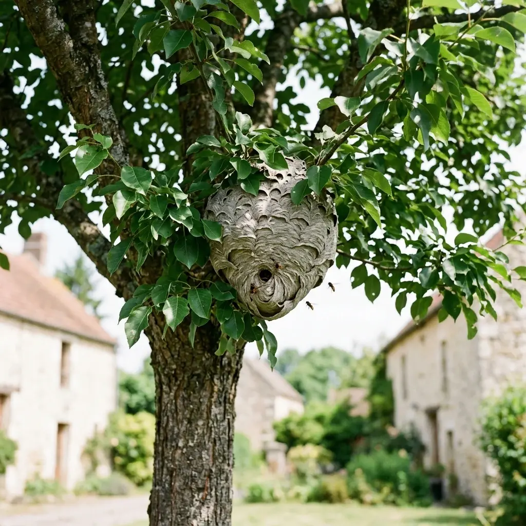 Nid de frelon Saint-Laurent-Blangy (62223)