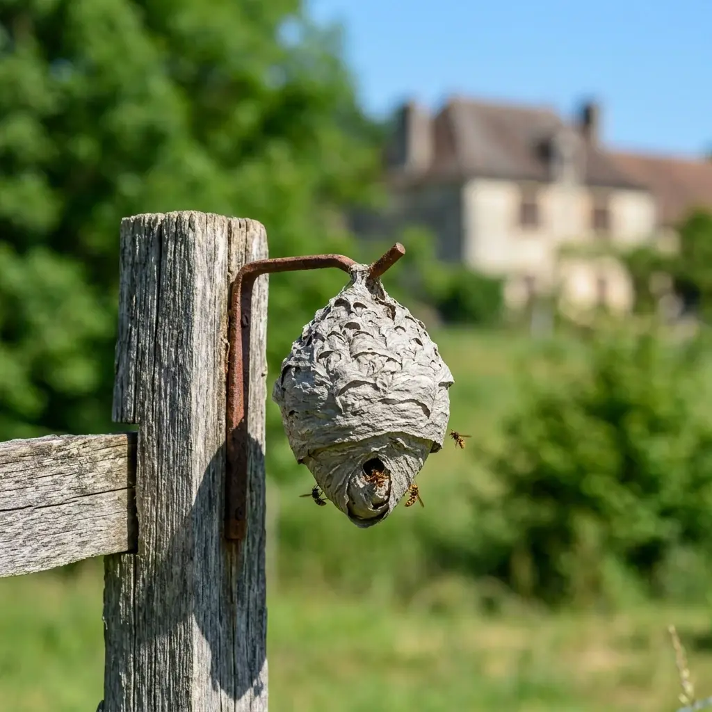 Comment réagir face à l'installation d'un nid de frelon ?