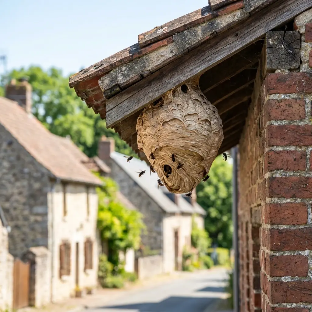 Nid de frelon Vendin-lès-Béthune (62232)