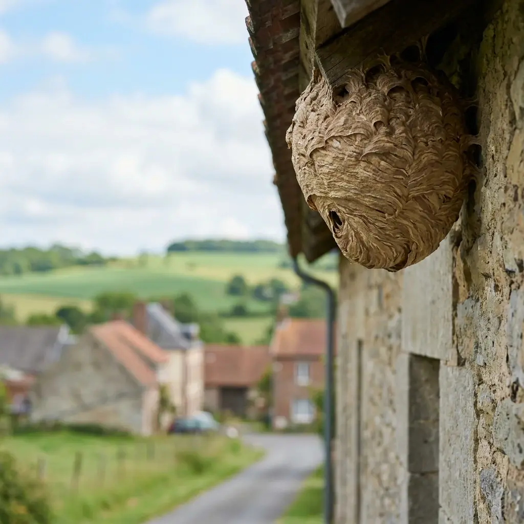 Comment réagir face à un nid de frelons à Auchel ?