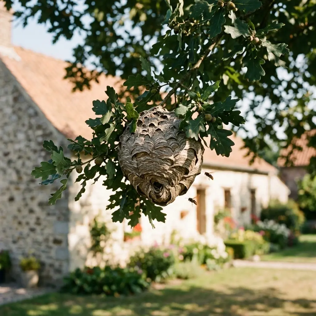 Nid de frelon Isbergues (62330)
