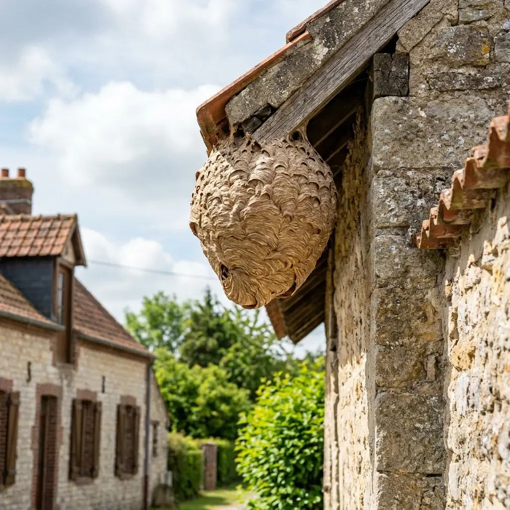 Comment réagir face à un nid de frelon à Condette ?