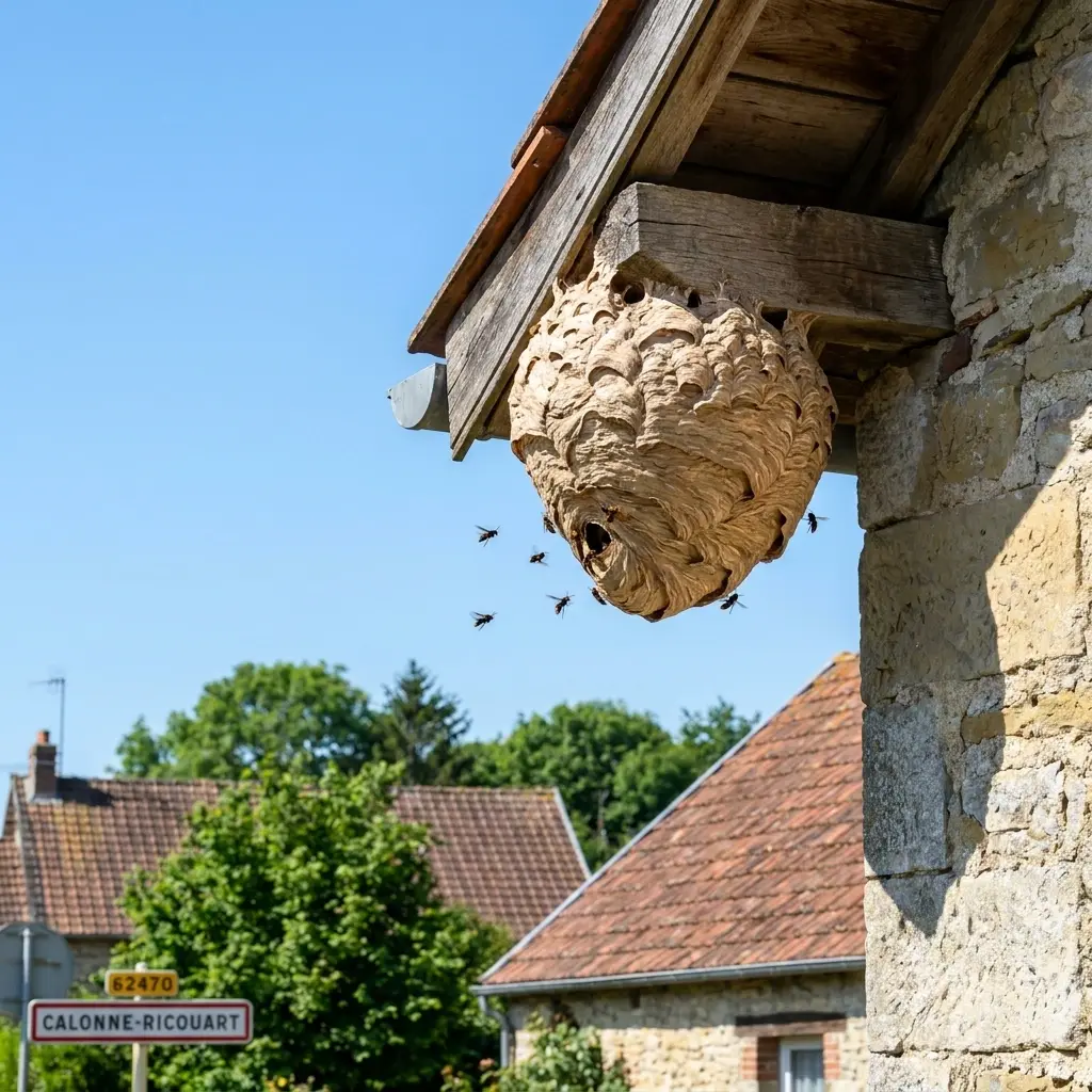 Comment réagir face à un nid de frelon chez vous ?