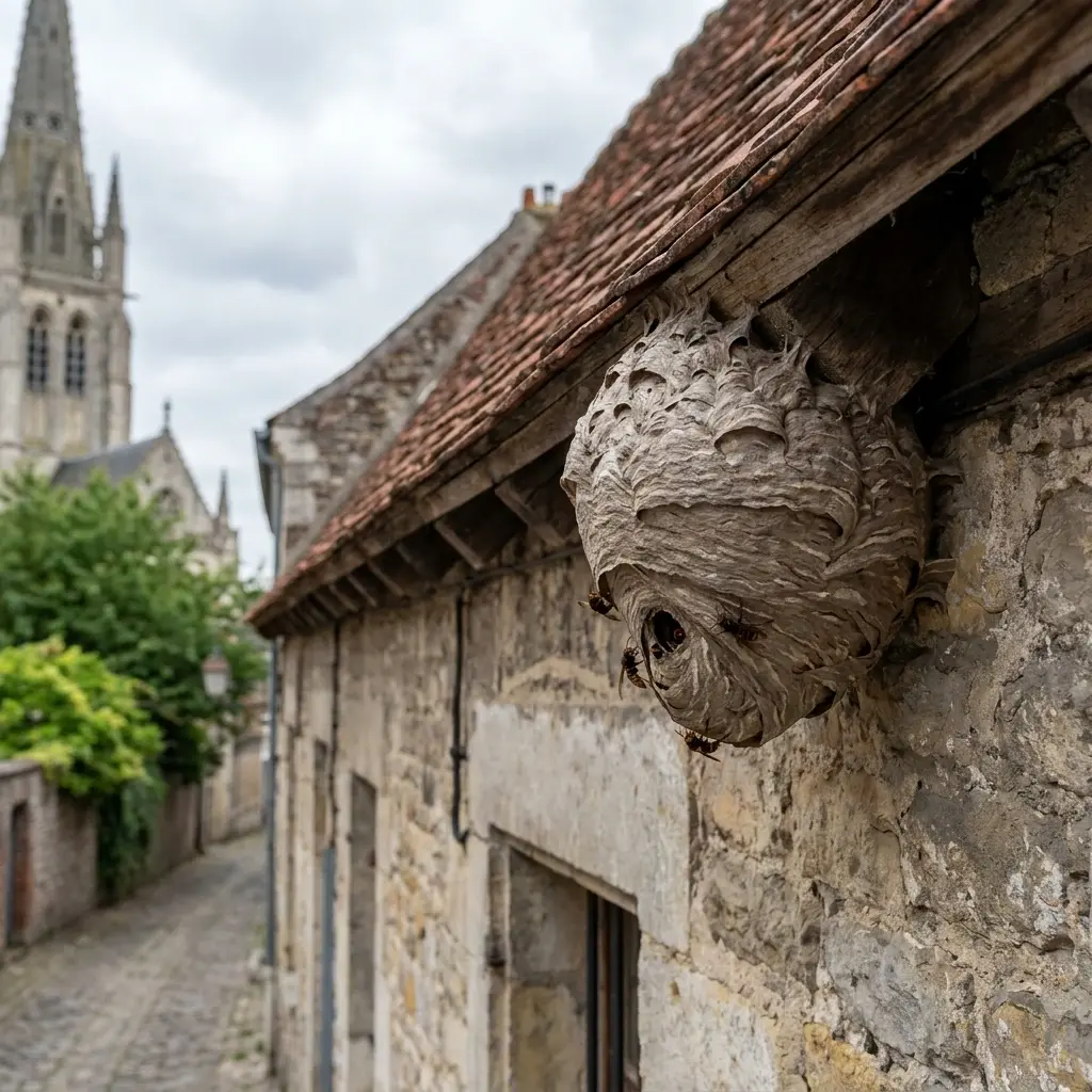 Nid de frelon Saint-Omer (62500)