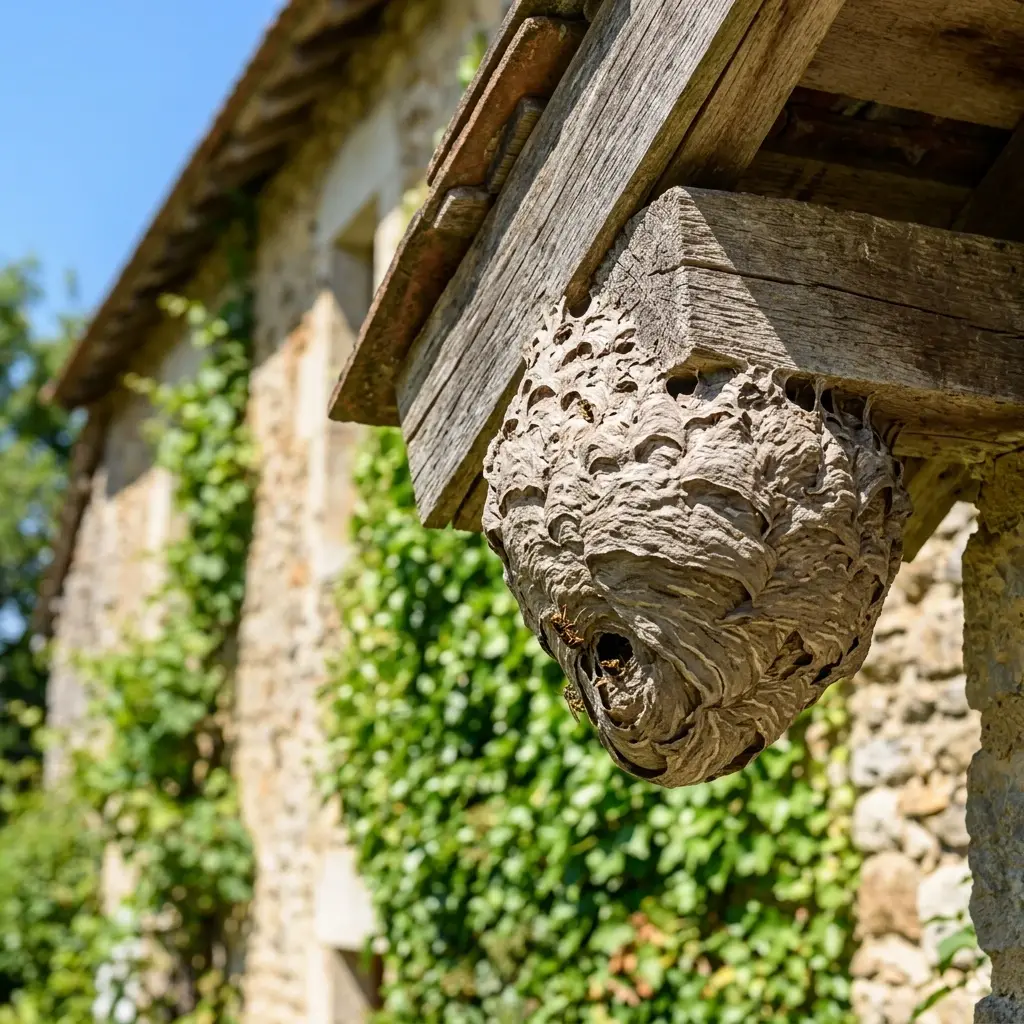 Comment réagir face à un nid de frelon dans votre jardin ou maison ?