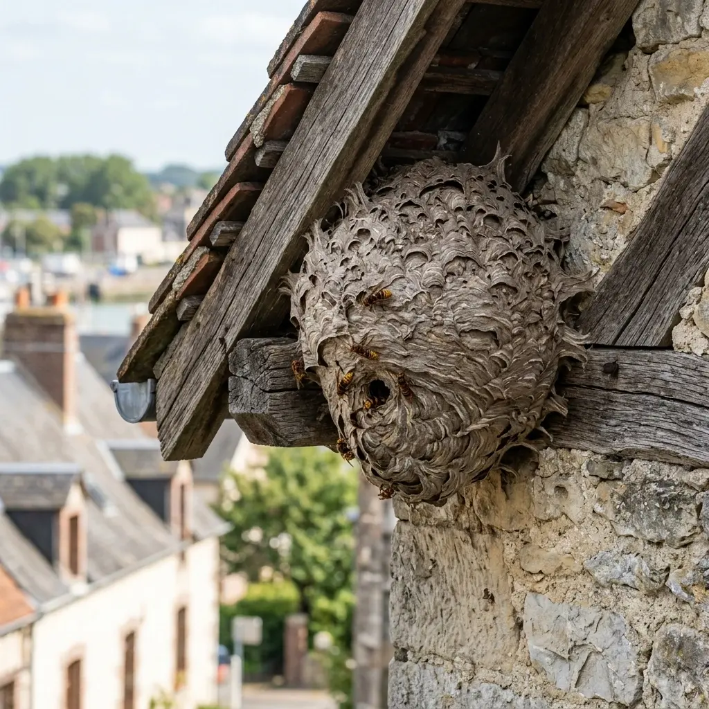 Pourquoi choisir notre expertise pour un nid de frelon à Étaples ?