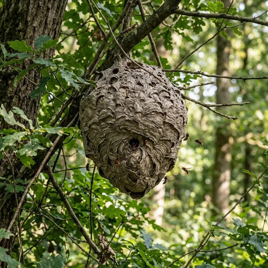 Comment réagir face à l'installation d'un nid de frelon ?