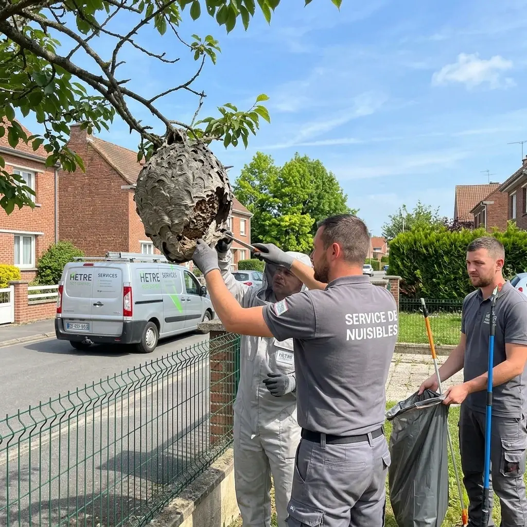 Comment réagir face à l'apparition d'un nid de frelon ?