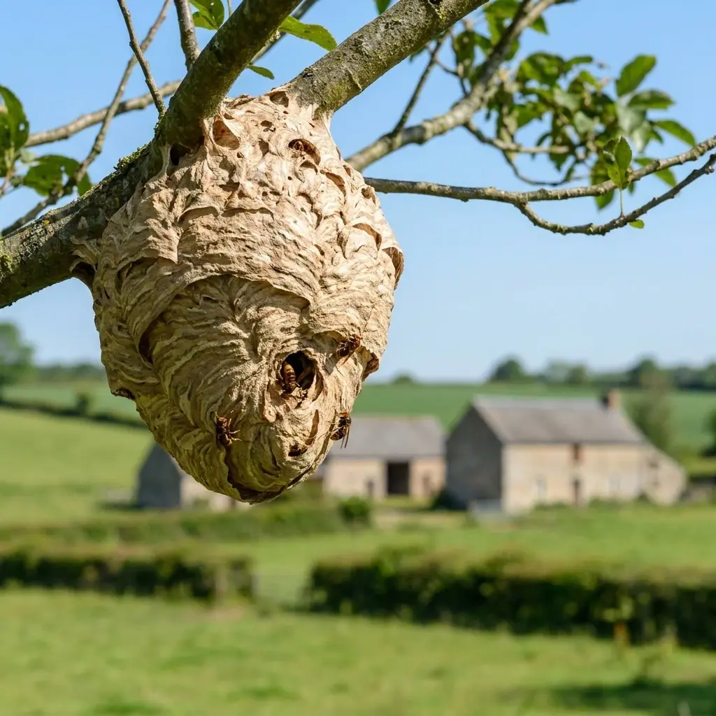 Comment réagir face à un nid de frelon dans votre jardin ?