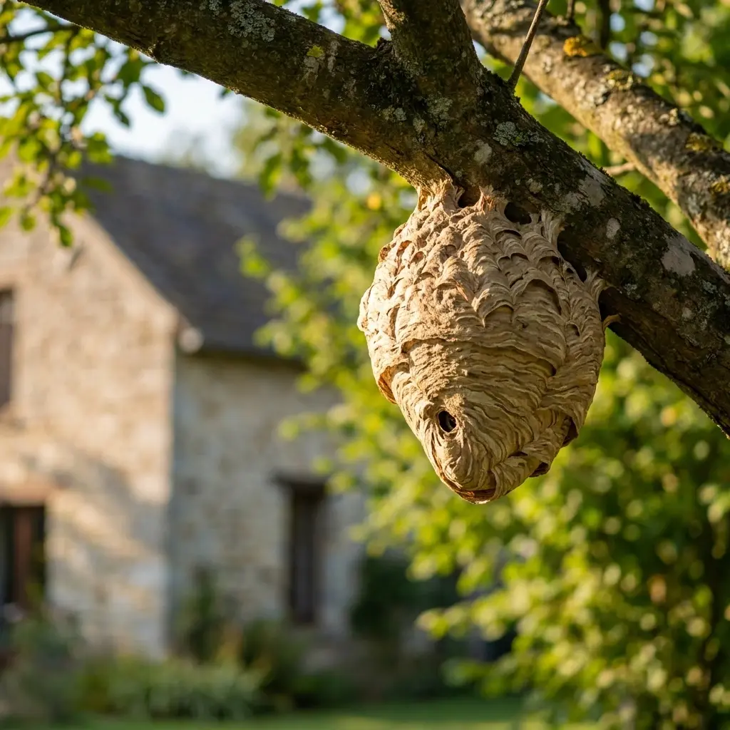 Comment réagir face à un nid de frelon dans votre jardin ou maison ?