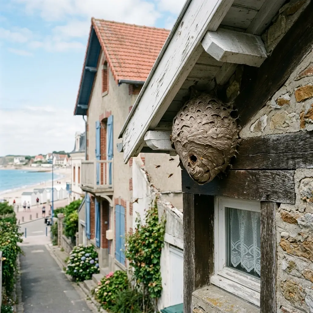Comment réagir face à un nid de frelon chez vous ?