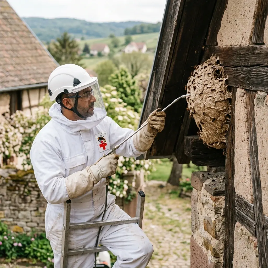 Comment se déroule l'intervention à Wingersheim les Quatre Bans ?