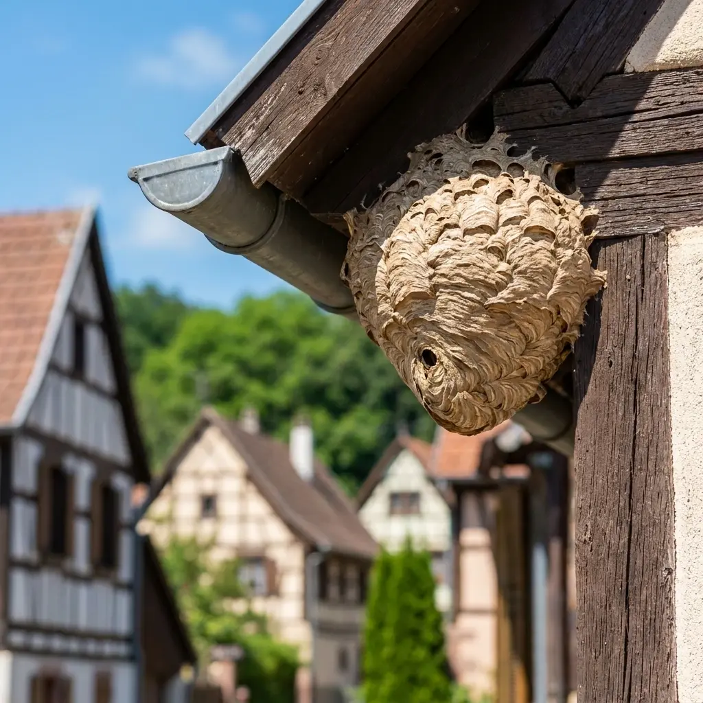 Comment réagir face à un nid de frelon à Kaltenhouse ?