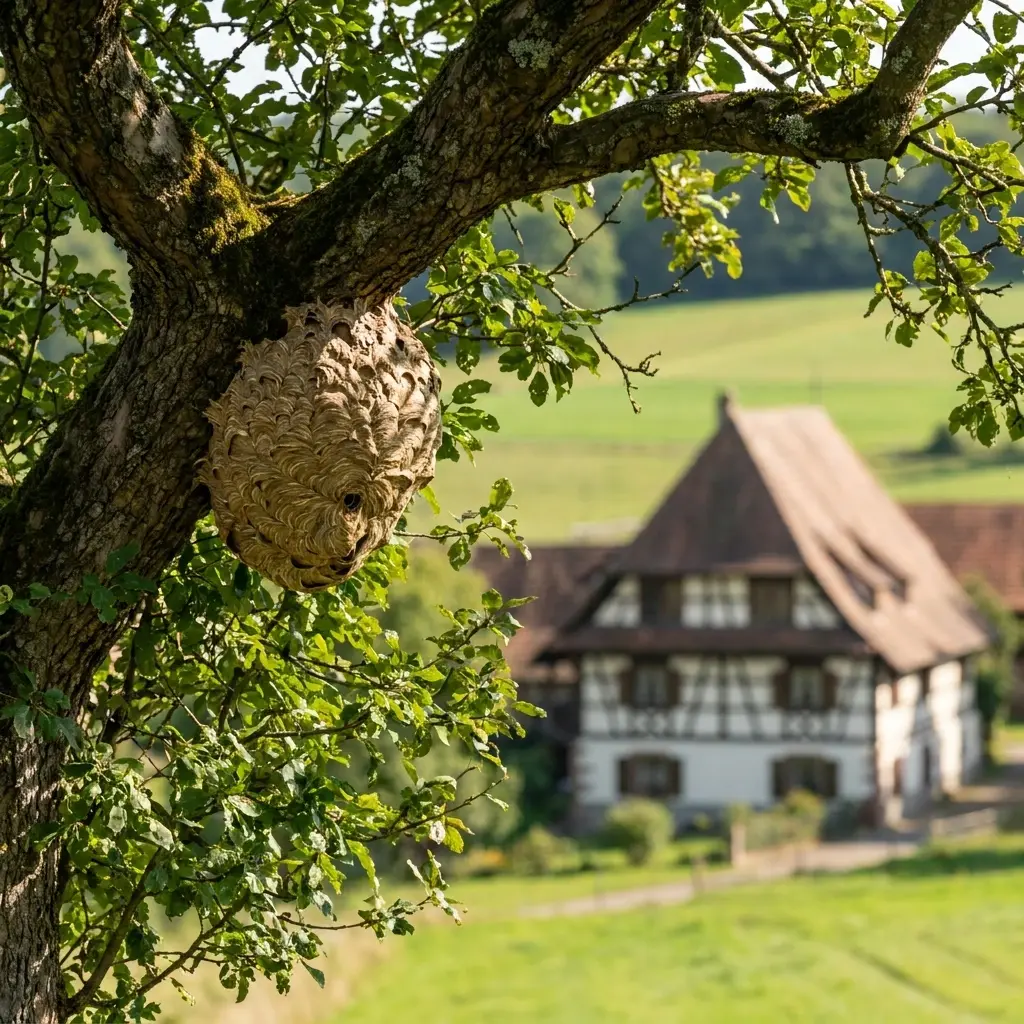 Nid de frelon Oberhoffen-sur-Moder (67240)