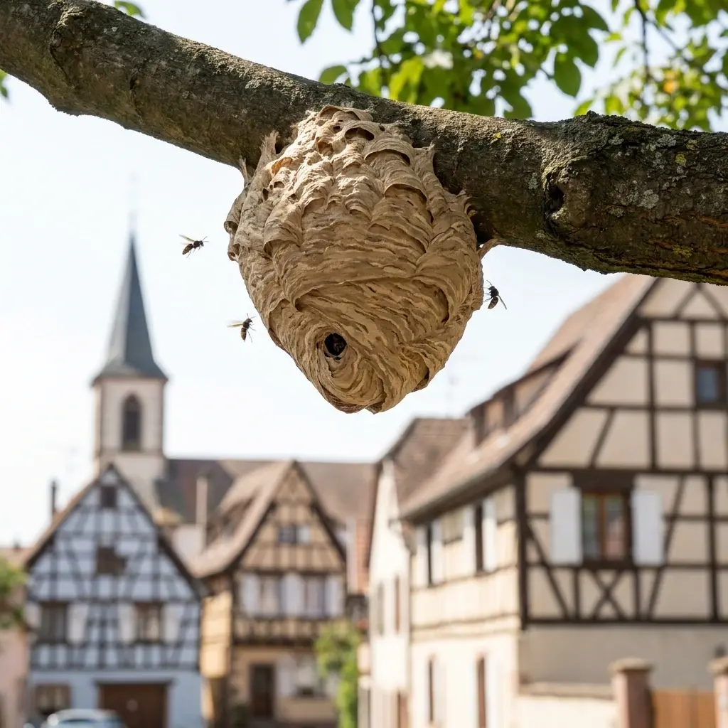 Nid de frelon Schiltigheim (67300)