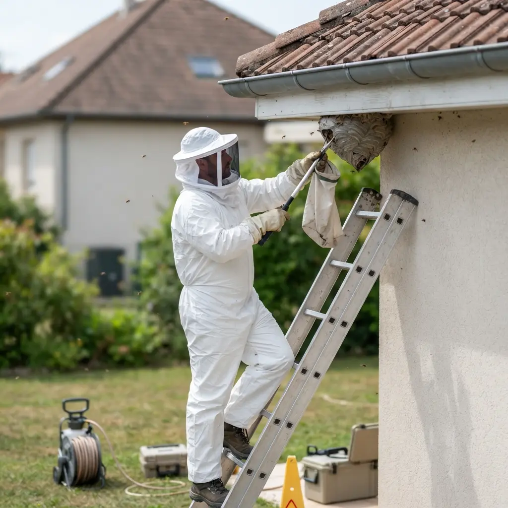 Nid de frelon Illkirch-Graffenstaden (67400)
