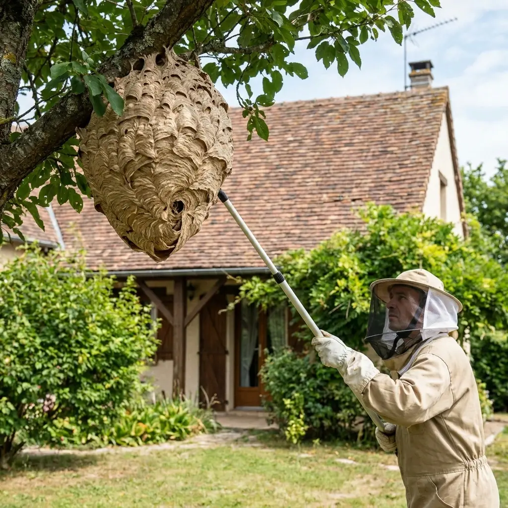 Comment réagir face à un nid de frelon à Ostwald ?