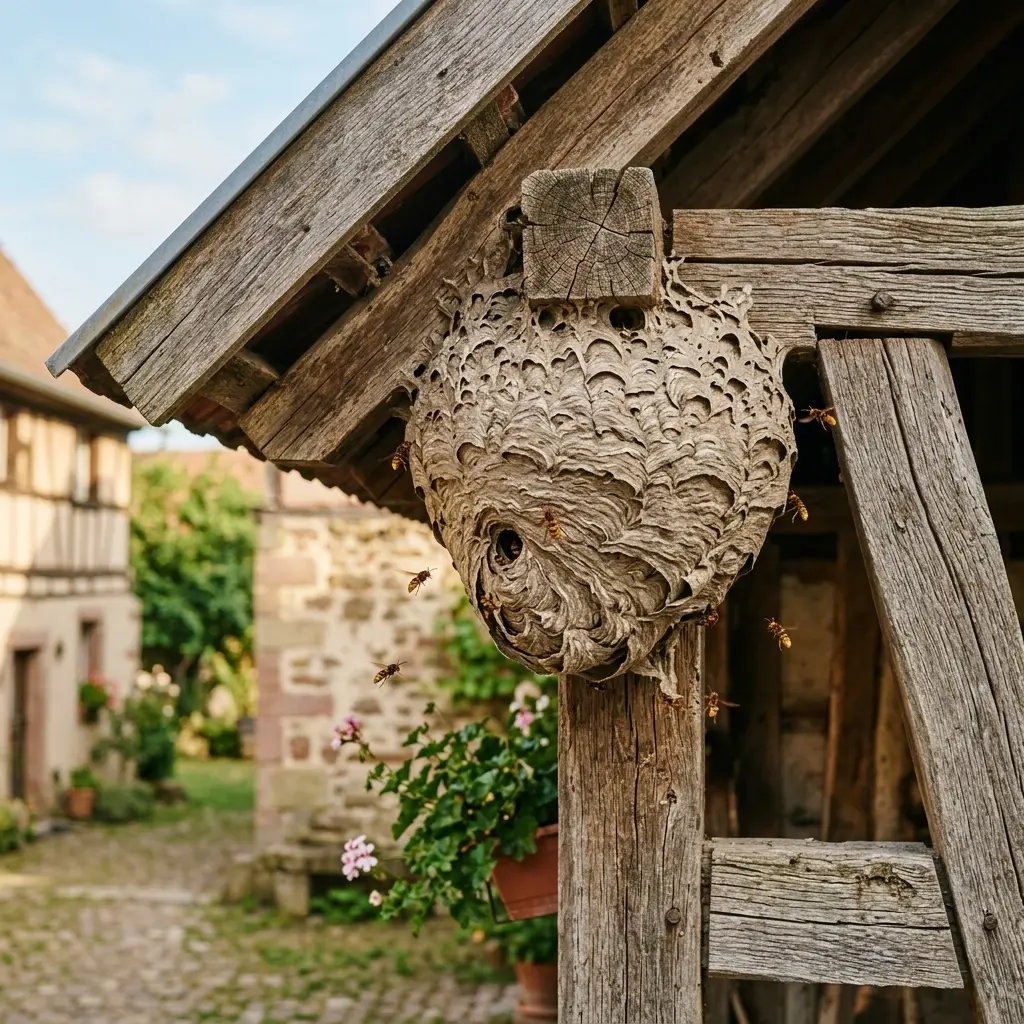 Comment réagir face à un nid de frelon à Ebersheim ?