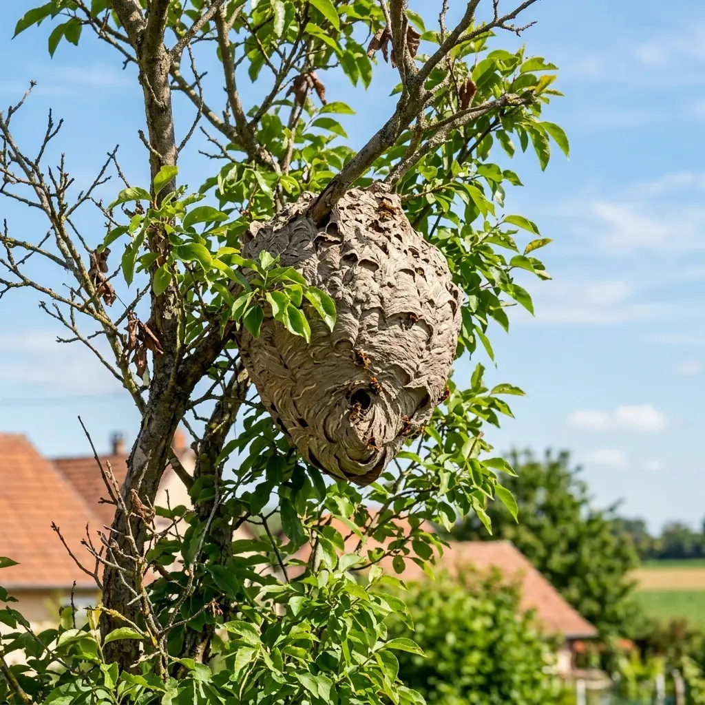 Nid de frelon Ungersheim (68190)