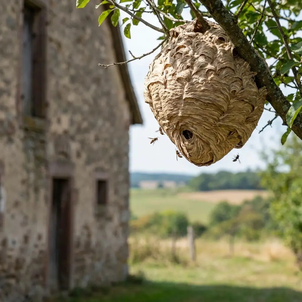 Prévenir l'installation d'un nid d'insectes