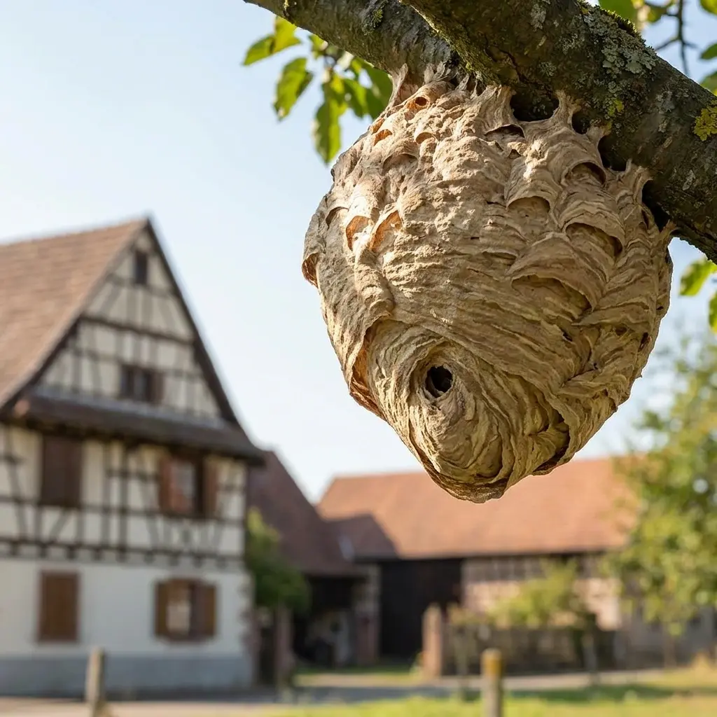 Nid de frelon Brunstatt-Didenheim (68350)