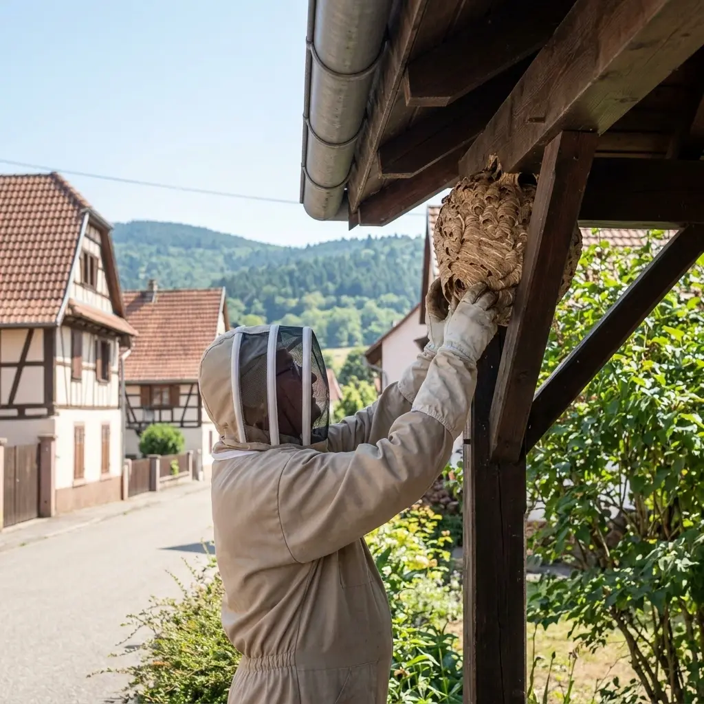 Comment se déroule l'intervention à Morschwiller-le-Bas ?