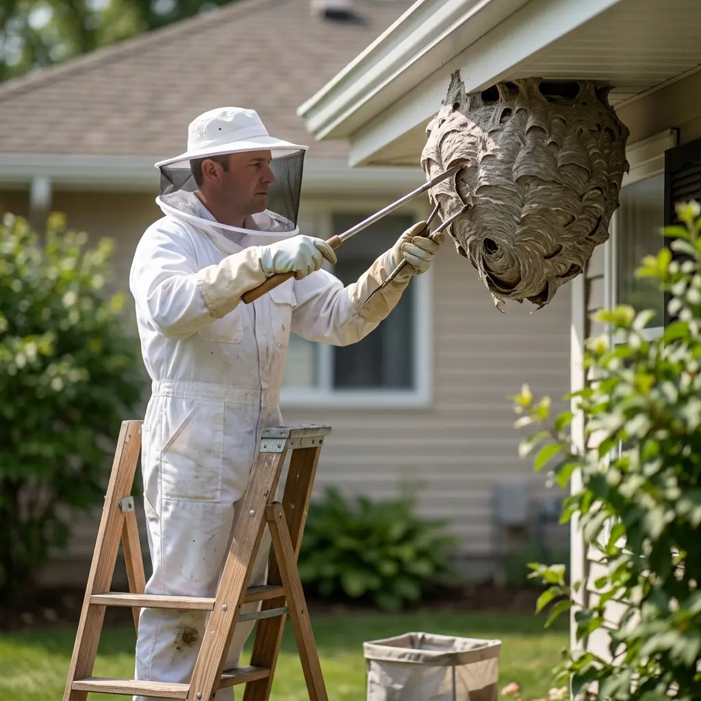 Une présence d'insectes est une urgence